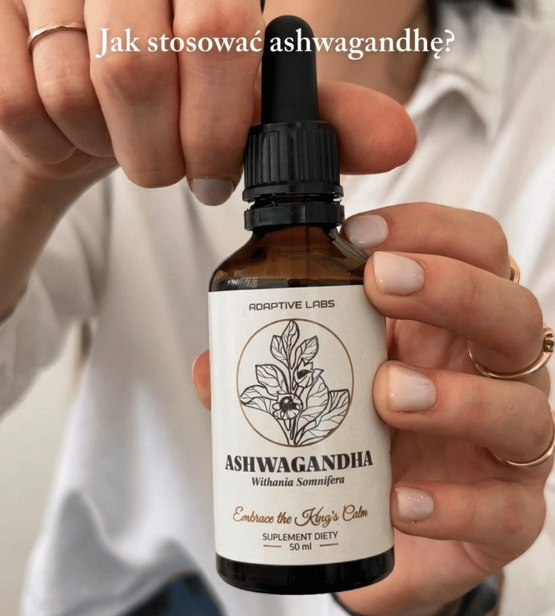 Jak stosować ashwagandhę w kroplach - instrukcja wideo
